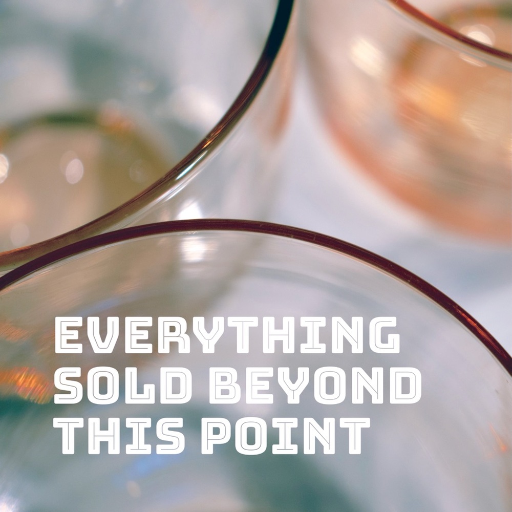 ✨SOLD BEYOND THIS POINT✨